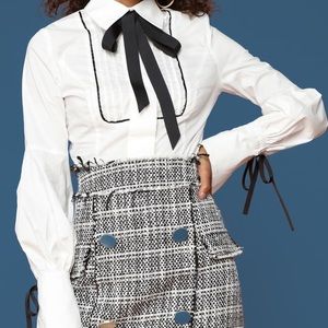 Acting Professional Top - White